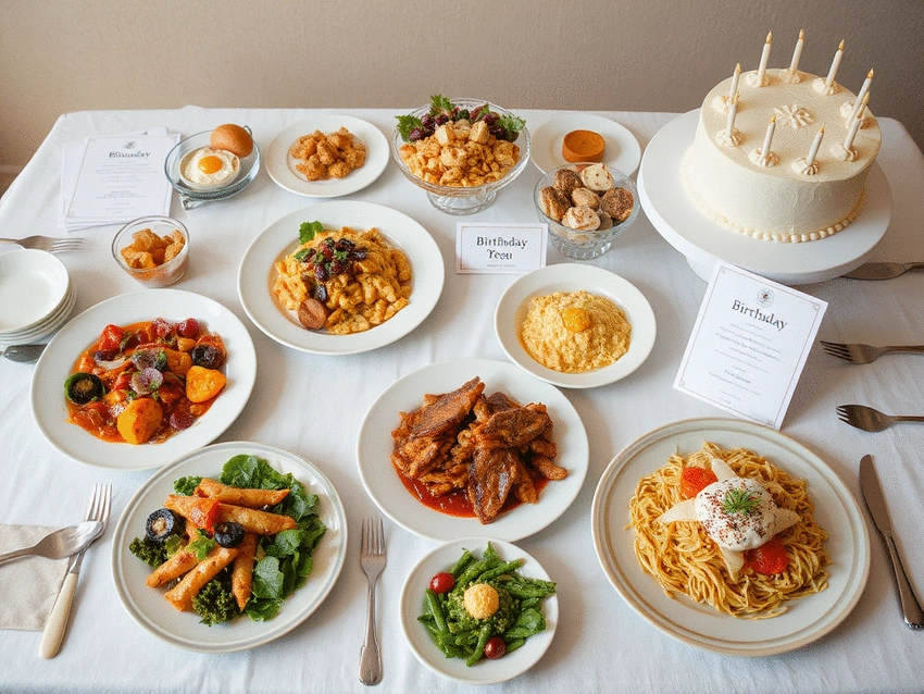 Top 10 des menus d'anniversaire personnalisés proposés par un traiteur à Besançon