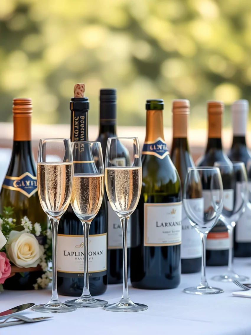 Champagne et Vins pour Mariage