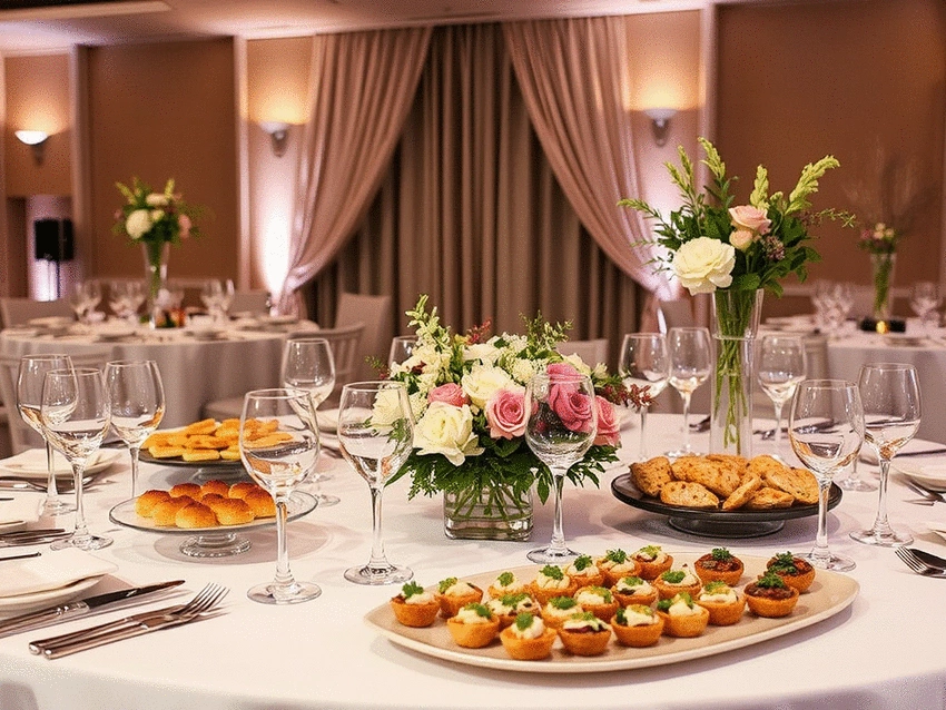 Cocktail dinatoire pour mariage à Besançon : inspiration et conseils de professionnels