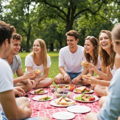 Traiteur professionnel servant des plats gastronomiques lors d'un événement d'anniversaire