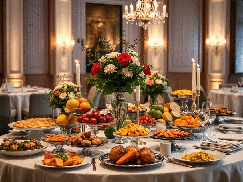 Les tendances culinaires 2025 pour les buffets et réceptions à Besançon