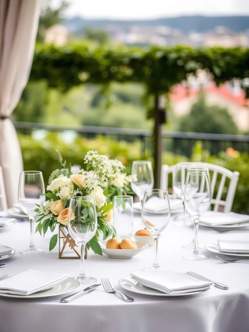 Personnaliser votre menu de mariage