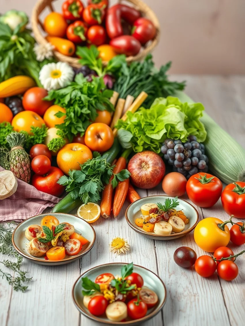 Produits frais et saisonnalité en traiteur