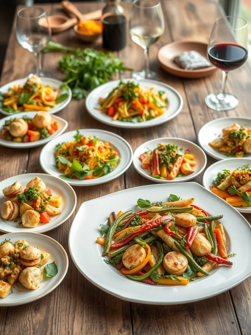 Menu de saison chez votre traiteur
