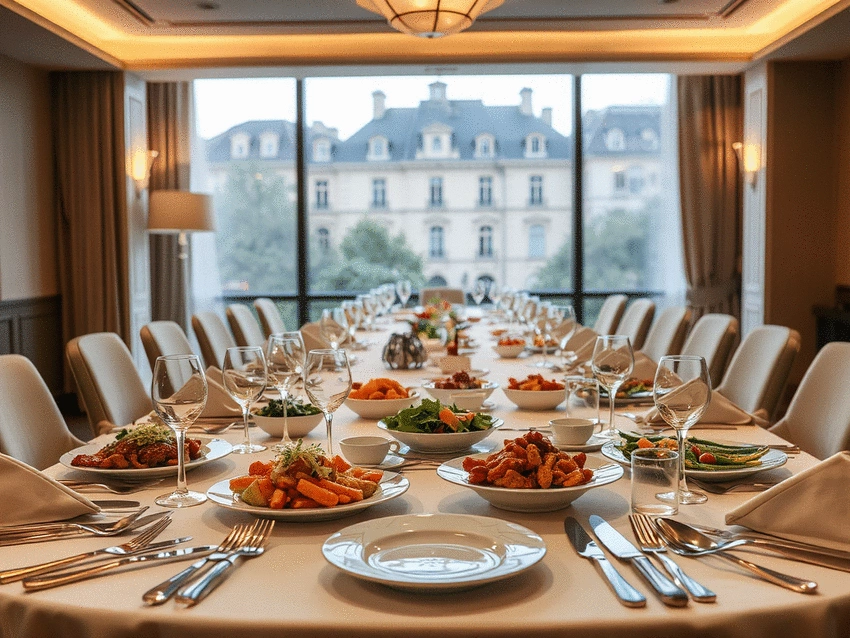 Comment organiser un repas d'affaires avec traiteur à Besançon : étapes et recommandations
