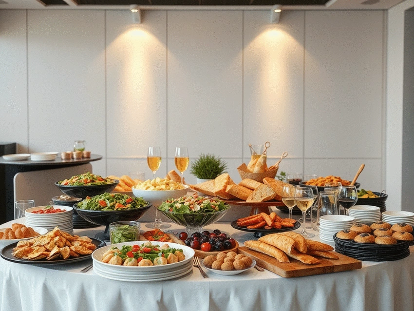 Les tendances culinaires 2025 pour les buffets d'entreprise à Besançon