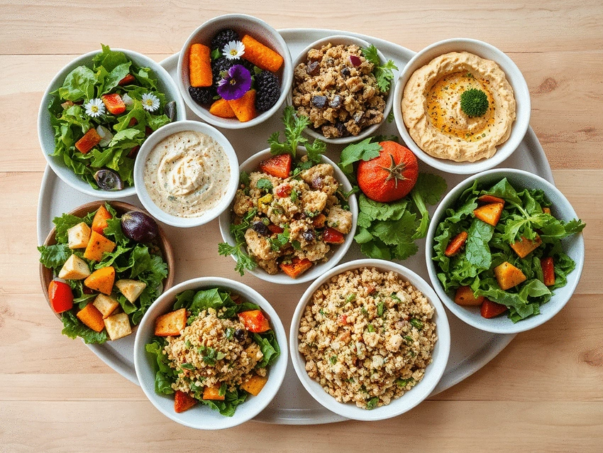 Traiteur à domicile végétarien et vegan à Besançon : options et saveurs