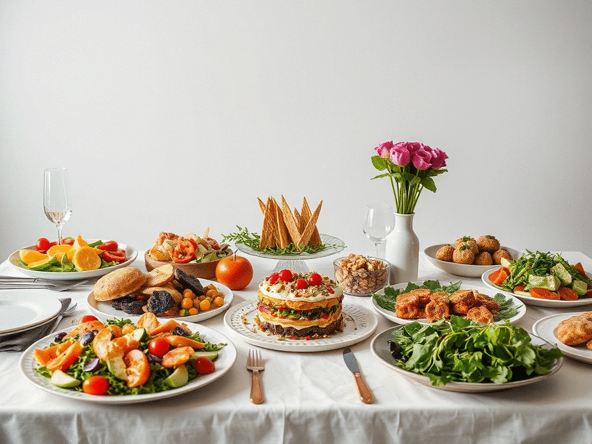 Traiteur anniversaire Besançon : options végétariennes et spéciales régimes alimentaires