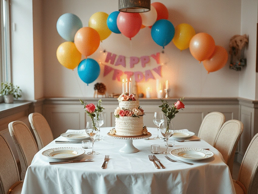 Le rôle du traiteur dans la décoration et la mise en place pour un anniversaire à Besançon