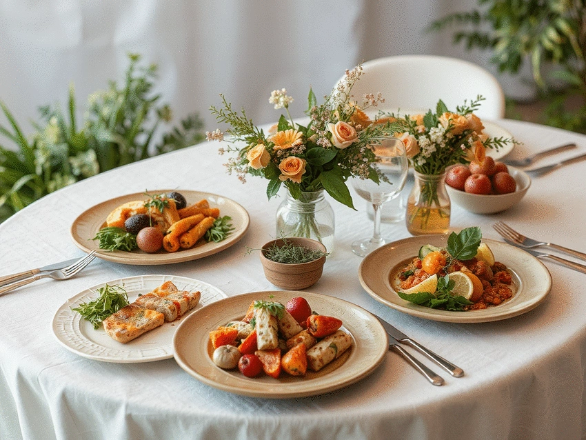 Mariage écoresponsable à Besançon : traiteur local et produits de saison